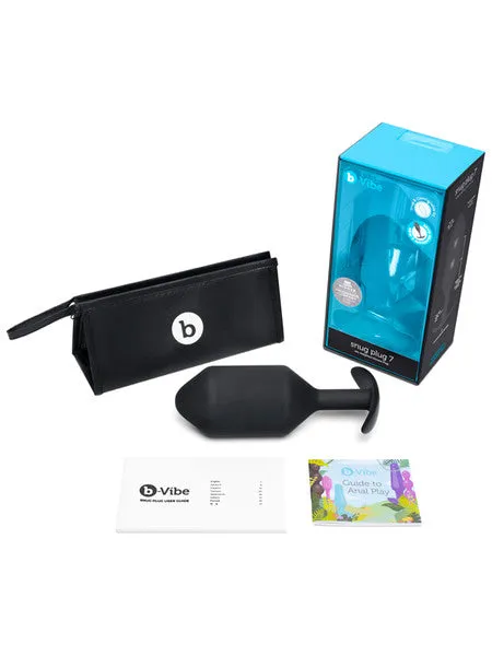 B-VIBE SNUG PLUG 7 BLACK | B-Vibe Anal