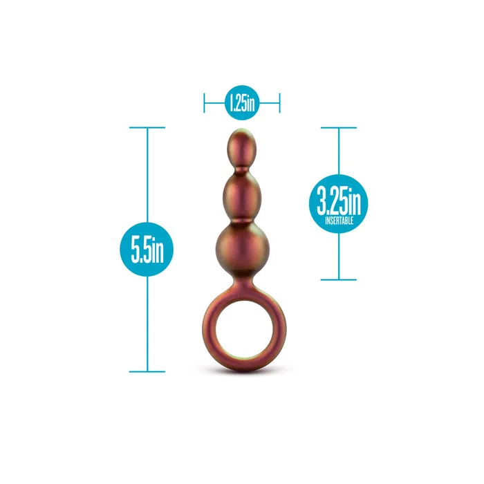 Blush Novelties Anal | Anal Adventures Matrix Beaded Loop Butt Plug