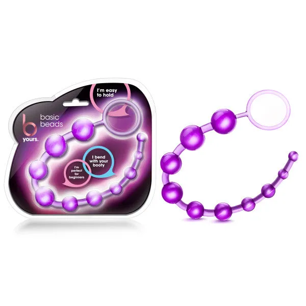 Blush Novelties B Yours Basic Beads Male Sex Toys