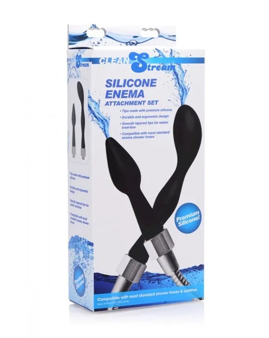 Clean Stream Female Sex Toys | CleanStream Premium Silicone Enema Attachment Set