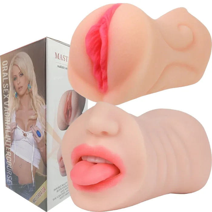 Libra Double Ended Male Masturbator Vagina Oral Sex Stroker Pocket Pussy BeBuZZed Male Sex Toys
