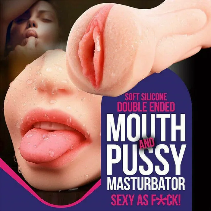 Libra Double Ended Male Masturbator Vagina Oral Sex Stroker Pocket Pussy | BeBuZZed Male Sex Toys