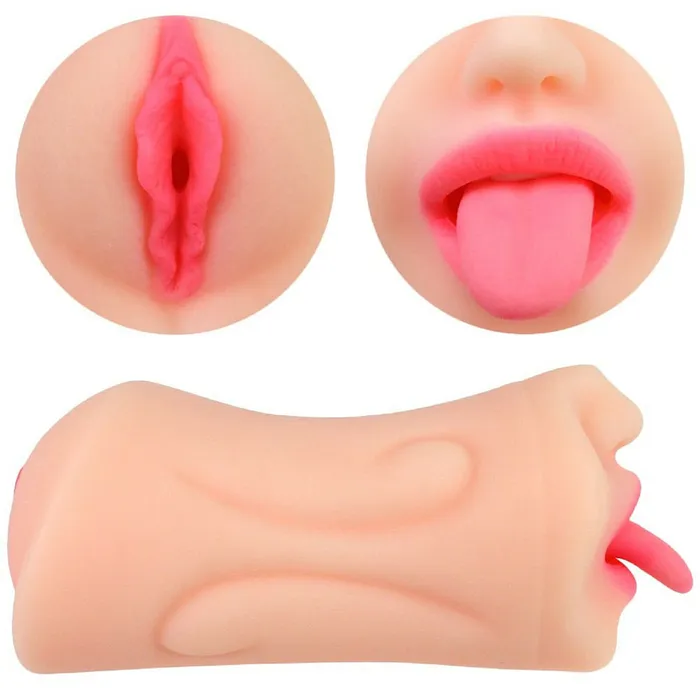 Libra Double Ended Male Masturbator Vagina Oral Sex Stroker Pocket Pussy | BeBuZZed Male Sex Toys