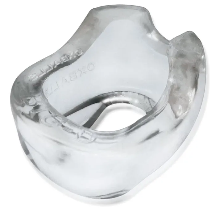 Male Sex Toys | OxBalls Big D Shaft Grip Cock Ring Clear