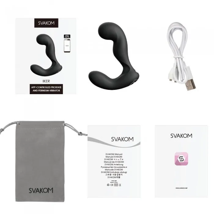 Male Sex Toys | SVAKOM Svakom Iker Prostate and Perineum Vibrator