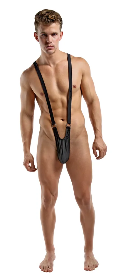 Male Sex Toys The Condomerie Nowra Male Power Sling with Front Rings INSTORE ONLY