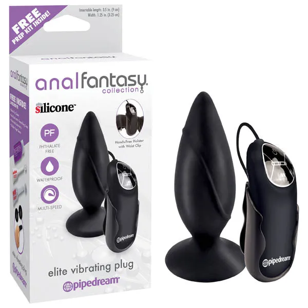 Pipedream Male Sex Toys Anal Fantasy Collection Elite Vibrating Plug