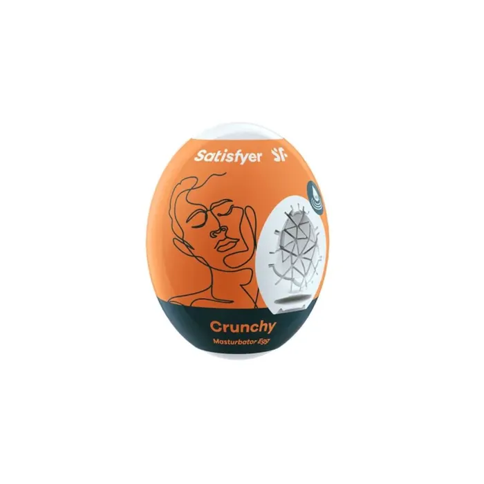SATISFYER Male Sex Toys Satisfyer Masturbator Egg Crunchy