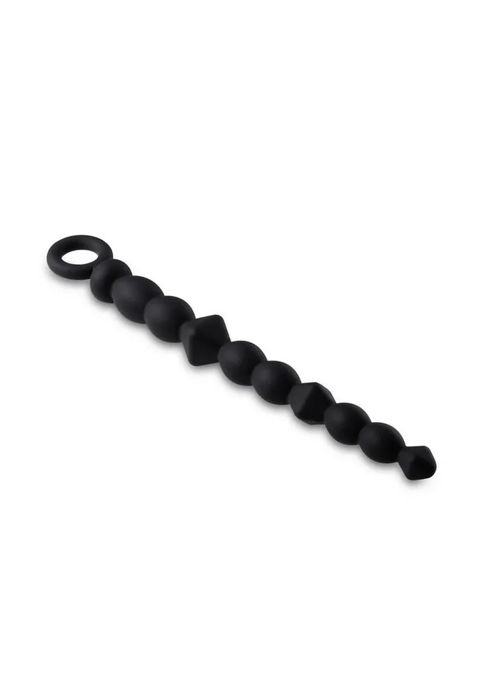 Anal Adventures Anal Adventures Platinum Silicone Beginner Anal Beads | Male Sex Toys