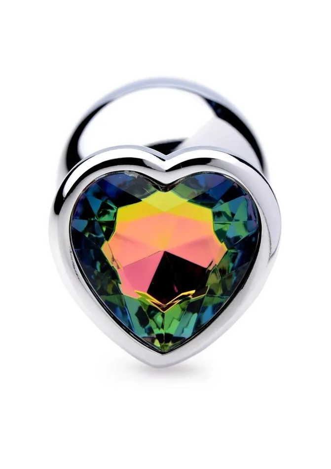 Booty Sparks Rainbow Prism Heart Anal Plug | Booty Sparks Anal