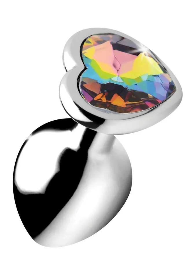 Booty Sparks Rainbow Prism Heart Anal Plug | Booty Sparks Anal