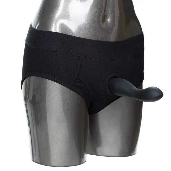 Female Sex Toys California Exotic Packer Gear Brief Harness for XL Sizes