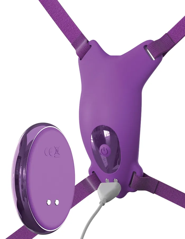 Female Sex Toys | Ultimate Butterfly Strap-on - Purple - Pipedream Female Sex Toys | Ultimate Butterfly Strap-on - Purple - Pipedream