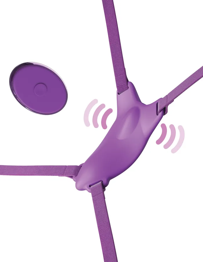 Female Sex Toys | Ultimate Butterfly Strap-on - Purple - Pipedream Female Sex Toys | Ultimate Butterfly Strap-on - Purple - Pipedream