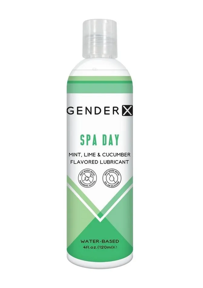 Gender X Anal | Gender X Spa Day Water Based Flavored Lubricant 4oz - Mint