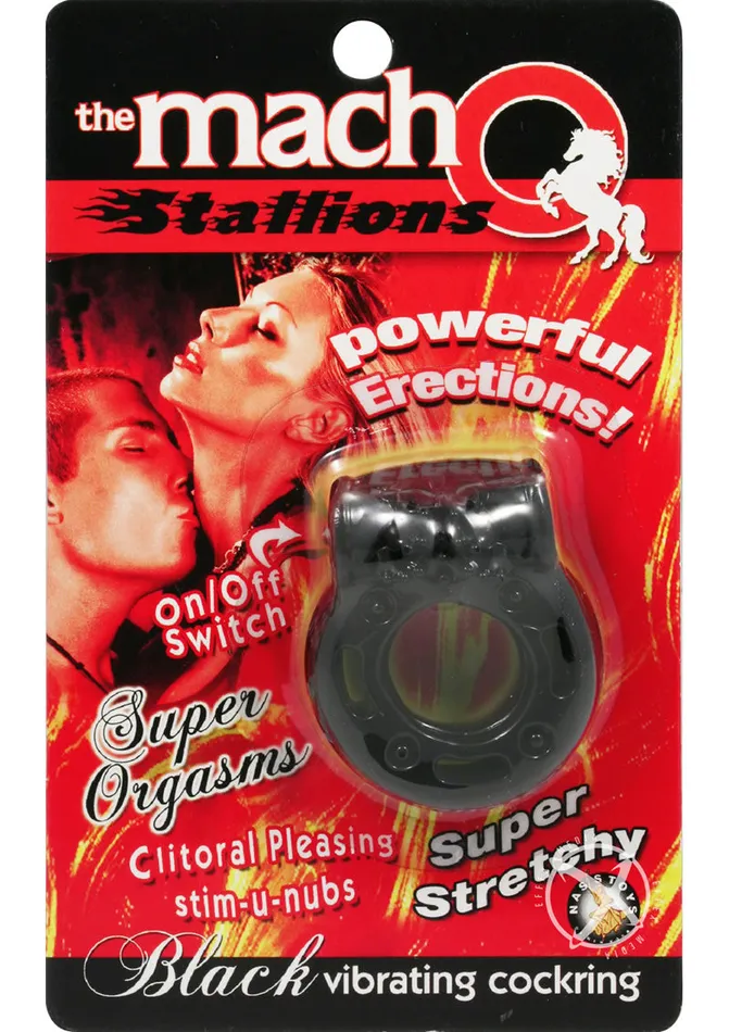 Macho Stallions Vibrating Cock Ring | Macho Couples