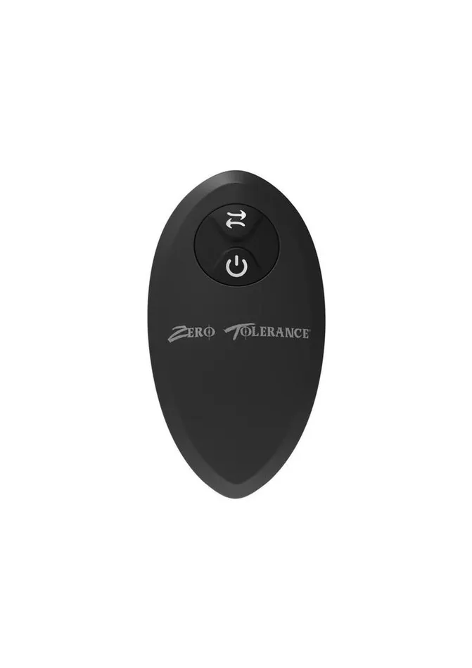 Male Sex Toys | Zero Tolerance Zero Tolerance The One-Two Punch Silicone Rechargeable Prostate Massager with Remote Control