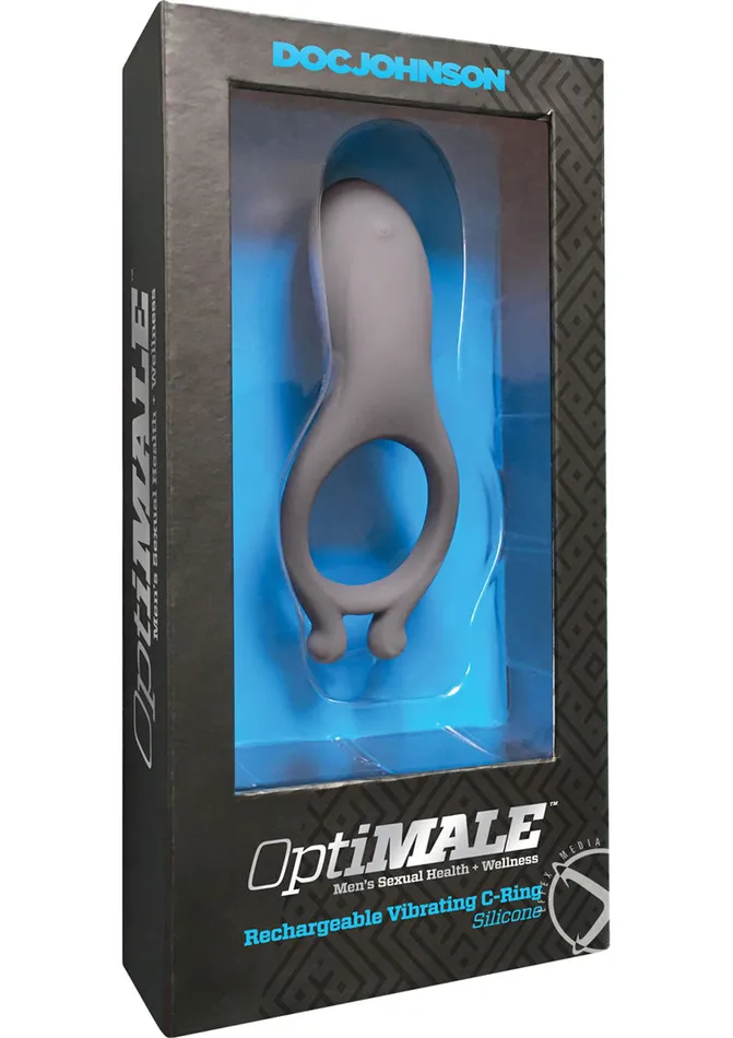 Optimale Rechargeable Silicone Vibrating Cock Ring | OptiMALE Male Sex Toys
