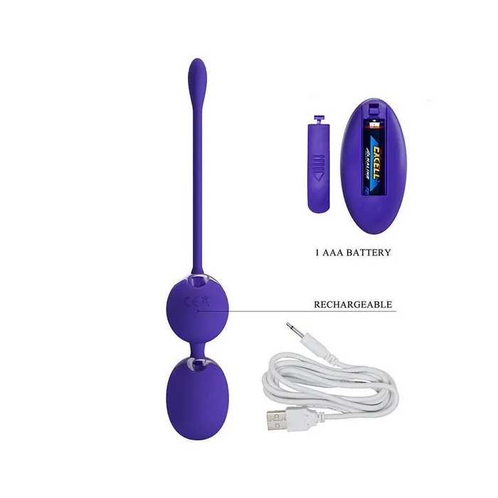 Pretty Love Female Sex Toys | Pretty Love Willie Kegel Balls Remote