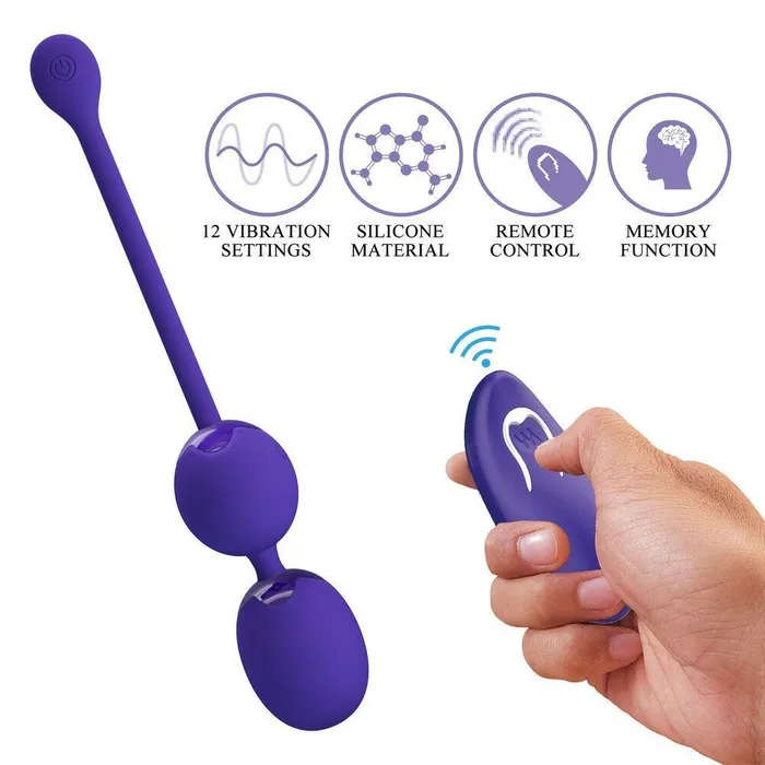 Pretty Love Female Sex Toys | Pretty Love Willie Kegel Balls Remote