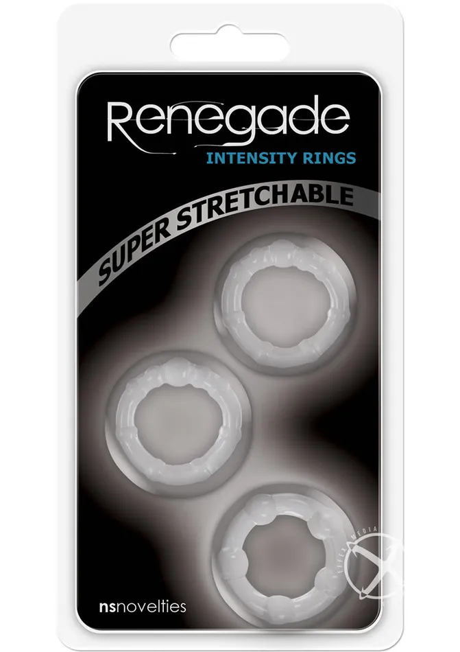 Renegade Male Sex Toys | Renegade Super Stretchable Intensity Cock Rings