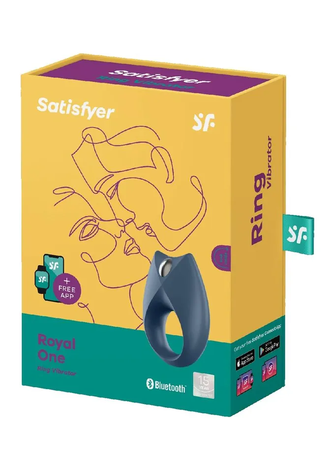 Satisfyer Royal One Rechargeable Silicone Couple's Ring | Satisfyer Vibrators