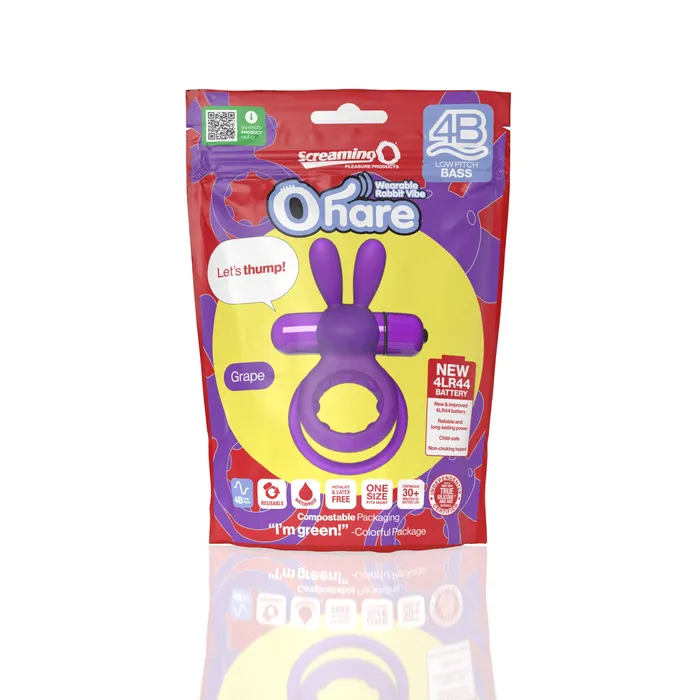 Screaming O 4b - Bullet - Super Powered One Touch Vibrating Bullet | Screaming O Female Sex Toys