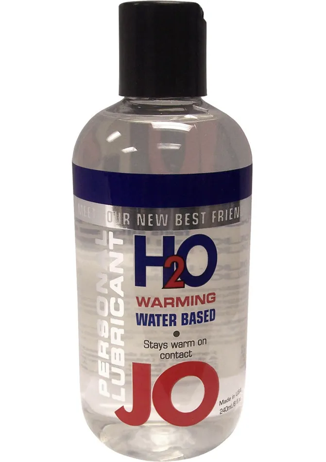 System Jo Female Sex Toys Jo H2O Lube Warming 8Oz