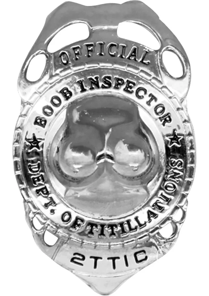 Vibrators | Kheper Games, Inc. Boob Inspector Badge
