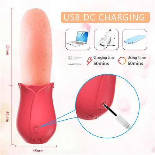 Rose Tongue Red | Aimitoy Vibrators